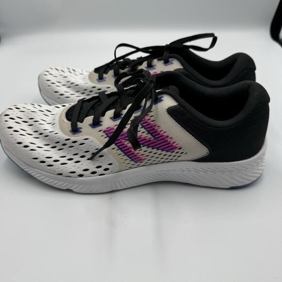 Womens New Balance Drft Running‎ Shoes Size 8.5 White/Black/Purple - Picture 4 of 6